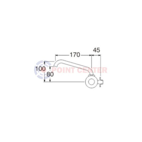 TERMURAH SAN EI A27JC KRAN DAPUR / KRAN SINK / KRAN ANGSA - Image 3