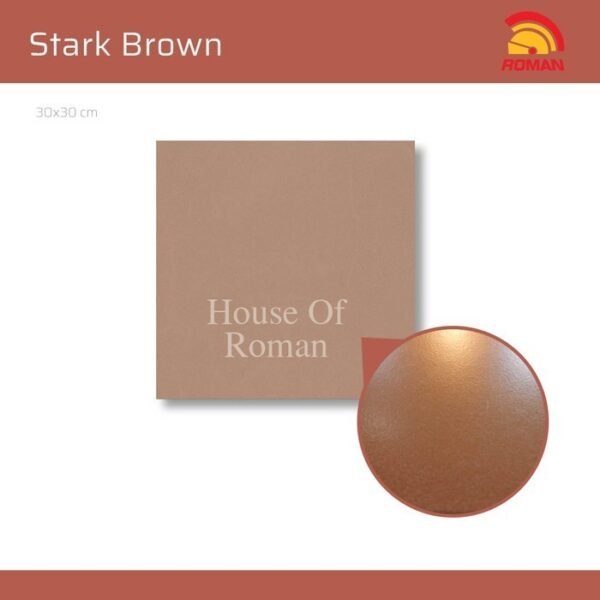 TERMURAH ROMAN KERAMIK 30 X 30 G337218 STARK BROWN GOL B - Image 3