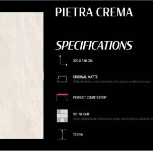 TERMURAH QUADRA GRANIT 320 X 160 BIG SIZE PIETRA CREMA