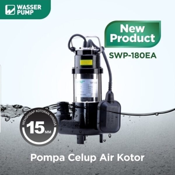 TERMURAH WASSER SWP 180 EA Pompa Celup Air Kotor Otomatis - Image 2