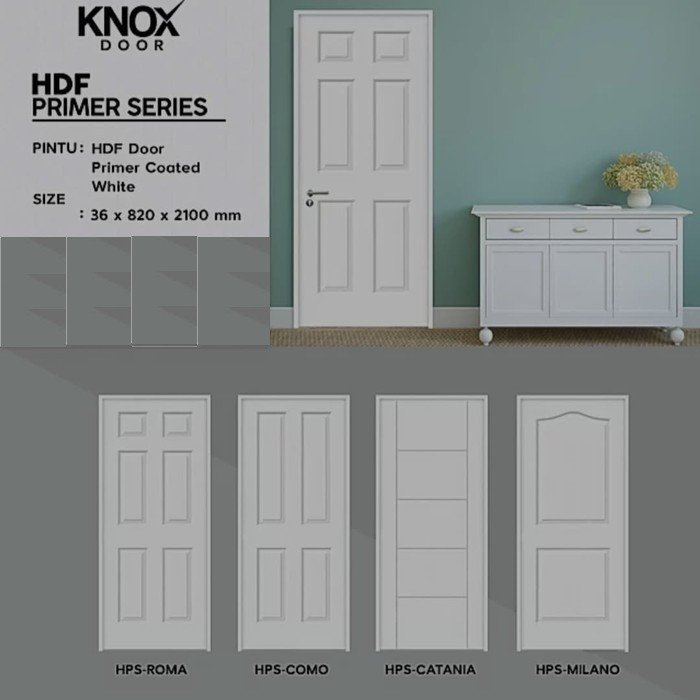 TERMURAH KNOX DAUN PINTU ONLY HPS PRIME CATANIA 82X210CM AREATERBATAS - Image 2
