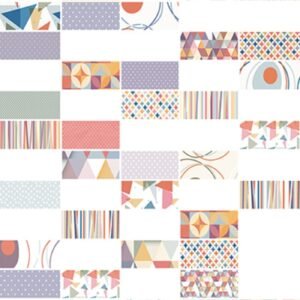 TERMURAH ROMAN KERAMIK 30 X 60 W63713 DPATCHWORK COLORE