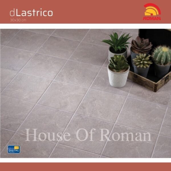 TERMURAH ROMAN KERAMIK 30 X 30 G330801 DLASTRICO GREY GOL. B - Image 2