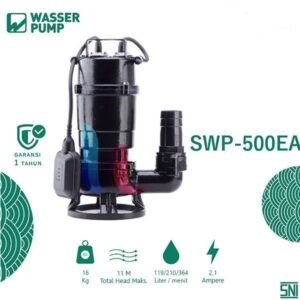 TERMURAH WASSER SWP 500 EA Submersible Pump Auto Pompa Celup Otomatis