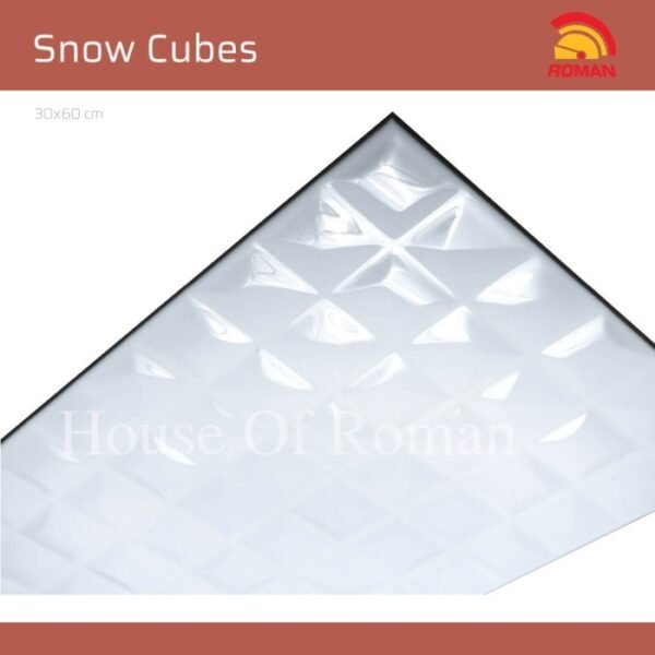 TERMURAH ROMAN KERAMIK 30 X 60 W63768 SNOW CUBES GOL. C - Image 2