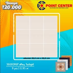 TERMURAH ROMAN KERAMIK 32.5 X 32.5 36680R6P DRAY TWILIGHT