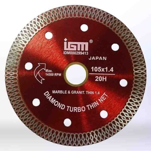 TERMURAH IGM ID 005 MATA GERINDA 4" 105MM DIAMOND WHEEL TURBO THIN - Image 2