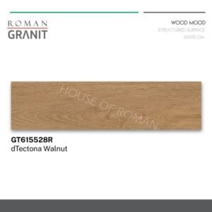 TERMURAH ROMAN GRANIT 60 X 15 GT615528R DTECTONA WALNUT
