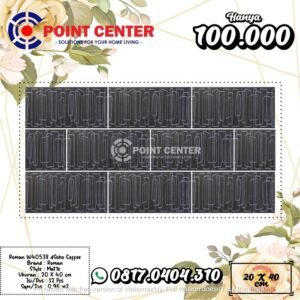 TERMURAH ROMAN KERAMIK 20 X 40 W40538 DSOHO COFFEE