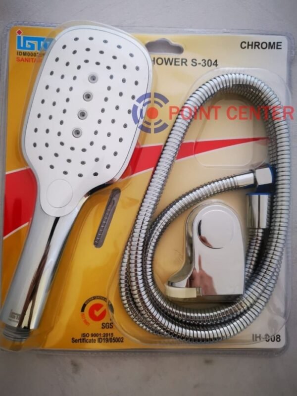 TERMURAH IGM IH-008 HAND SHOWER CHROME SELANG SUS-304 - Image 2
