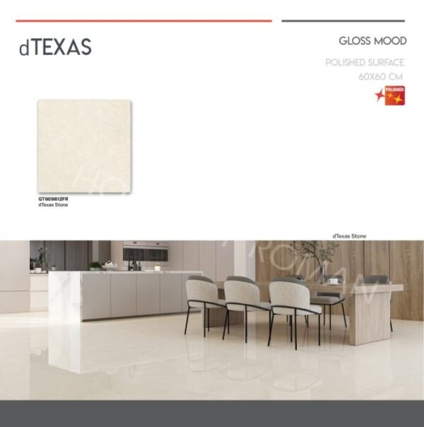 TERMURAH ROMAN GRANIT 60 X 60 GT609812FR DTEXAS STONE - Image 2