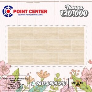 TERMURAH PROMO ROMAN KERAMIK 30 X 60 W63412R DAVENTINO BEIGE