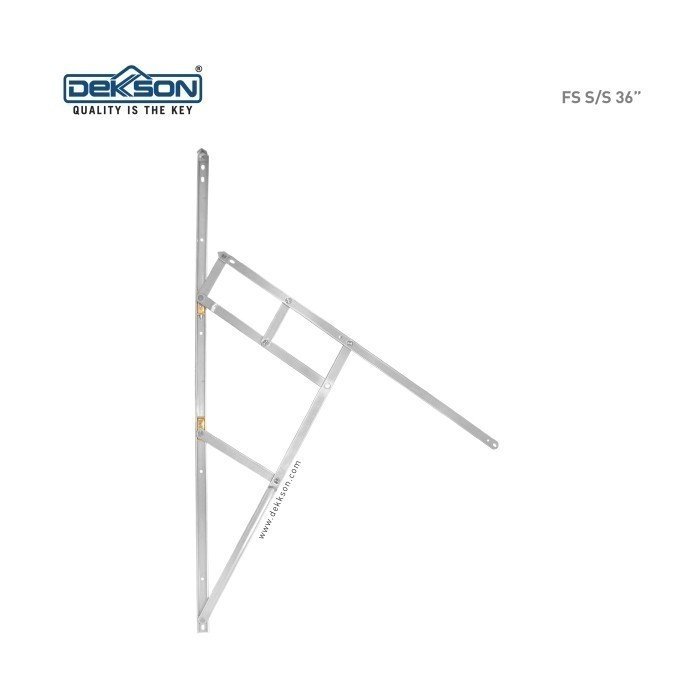 TERMURAH DEKKSON Frirtion Stay FS S/S 36" Engsel Kesmen Jendela 36 Inc - Image 2