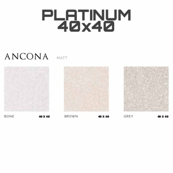 TERMURAH PLATINUM KERAMIK 40/40 ANCONA BONE - Image 3