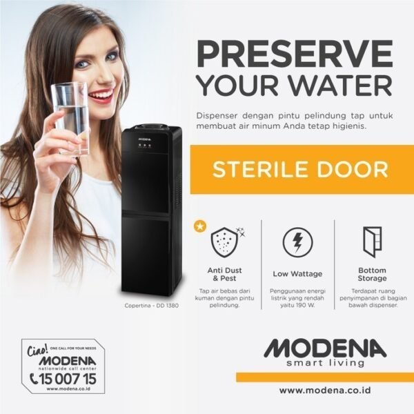 TERMURAH MODENA DD 1380 WATER DISPENSER GALON ATAS - Image 4