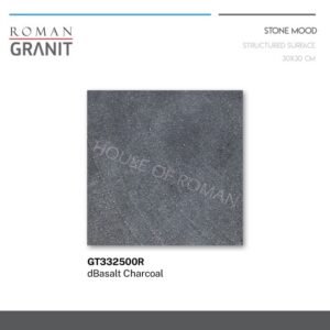 TERMURAH ROMAN GRANIT 30 X 30 GT332500R DBASALT CHARCOAL