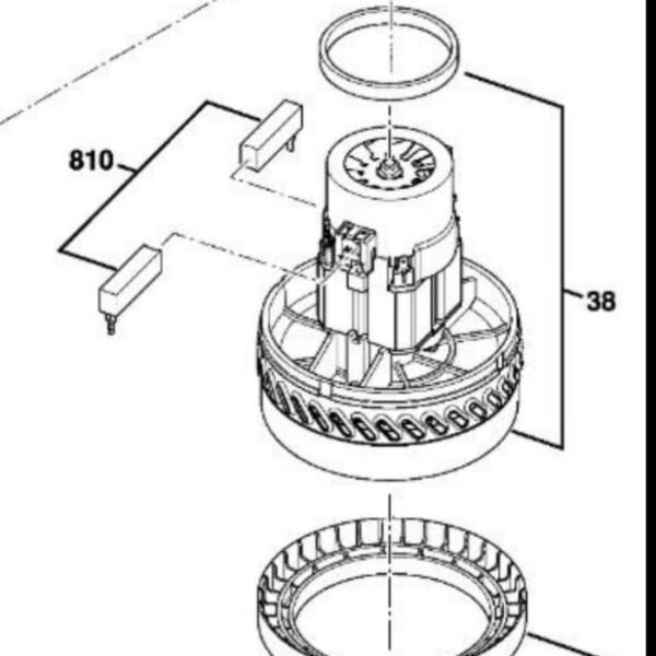 TERMURAH 1619PA7345 BOSCH CARBON BRUSH GAS 15 / SPARE PART - Image 2