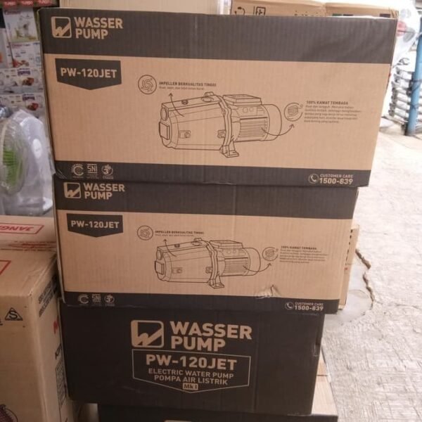 TERMURAH WASSER Pompa PW 120 Jet Semi Jet Pump - Image 2