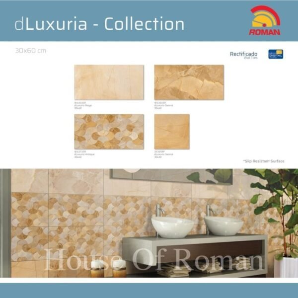 TERMURAH ROMAN KERAMIK 30 X 60 W63735R DLUXURIA ANTIQUE GOL. E - Image 2