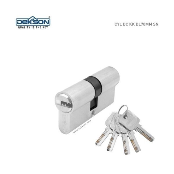 TERMURAH DEKKSON CYL DC KK DL70MM SN Cylinder Kunci Pintu Silinder - Image 3