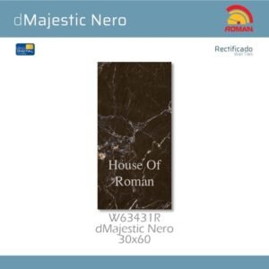 TERMURAH ROMAN KERAMIK 30 X 60 W63431R DMAJESTIC NERO GOL. C