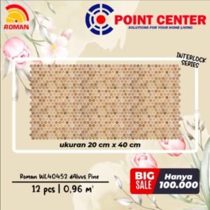 TERMURAH ROMAN KERAMIK 20 X 40 WL40452 DALVUS PINE
