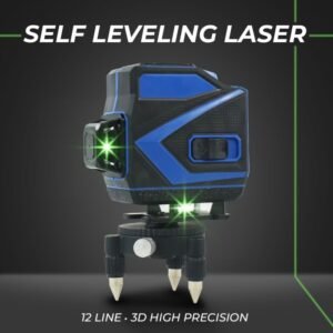 TERMURAH TAFFWARE SELF LEVELING 12 LINE LASER 3D LD 312 BLUE