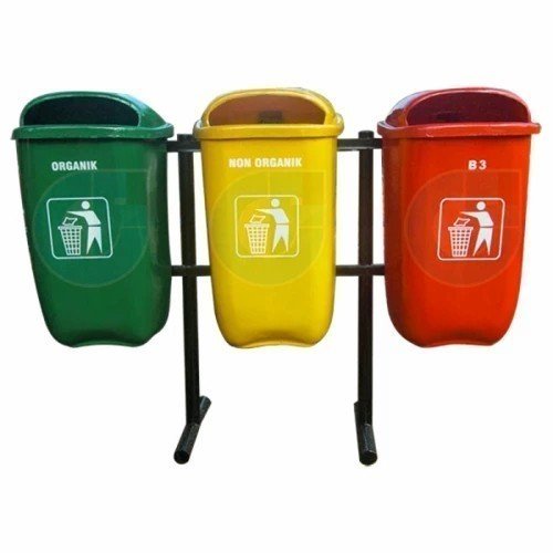 TERMURAH DALTON DUSTBIN LXD50T2 Tempat Sampah Plastik Outdoor 50 LITER - Image 3