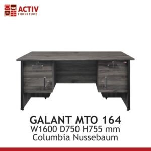 TERMURAH ACTIV FURNITUR GALANT MTO 164 MEJA KANTOR KERJA BELAJAR TULIS