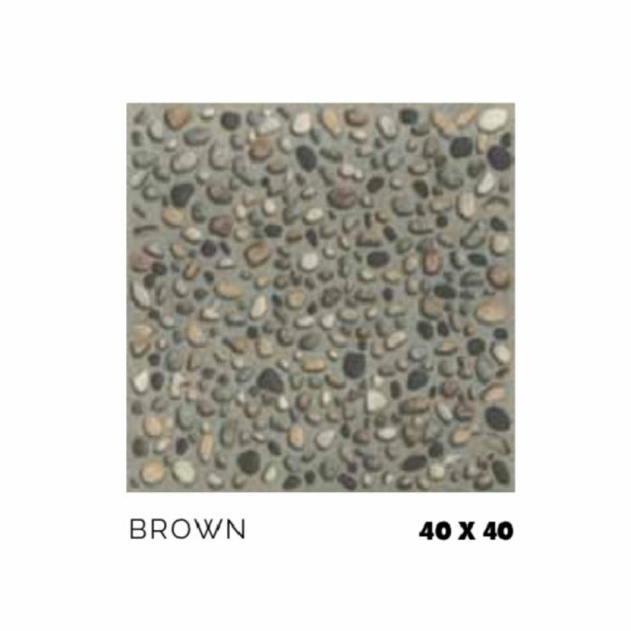 TERMURAH PLATINUM KERAMIK 40/40 ATRIA BROWN - Image 2