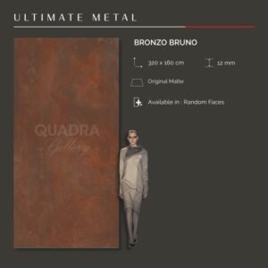 TERMURAH QUADRA GRANIT 320 X 160 BIG SIZE BRONZO BRUNO