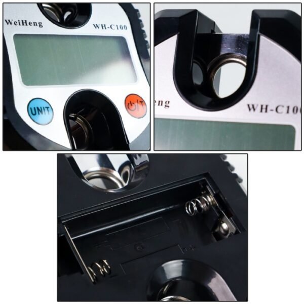 TERMURAH TAFFWARE TIMBANGAN KOPER DIGITAL 150KG WH C100 BLACK - Image 3