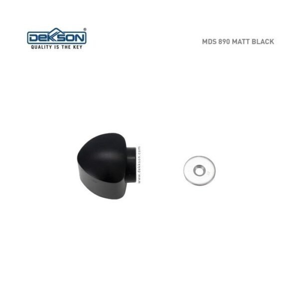 TERMURAH DEKKSON MDS 890 Matt Black Door Stopper Penahan Pintu Hitam - Image 3