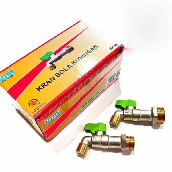TERMURAH IGM IK 055 Kran Tembok Kuningan 1/2 Inch Keran Air Taman - Image 3