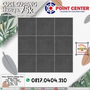 TERMURAH ROMAN KERAMIK 33,3 X 33,3 G362244 ADELAIDE STONE