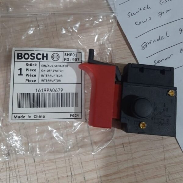TERMURAH 1619PA0679 BOSCH SWITCH GSB 550, GSB 1300 SPARE PART