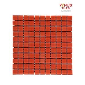 TERMURAH VENUS MOSAIC 30 X 30 POP RED KERAMIK KOLAM RENANG