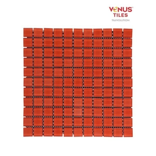 TERMURAH VENUS MOSAIC 30 X 30 POP RED KERAMIK KOLAM RENANG