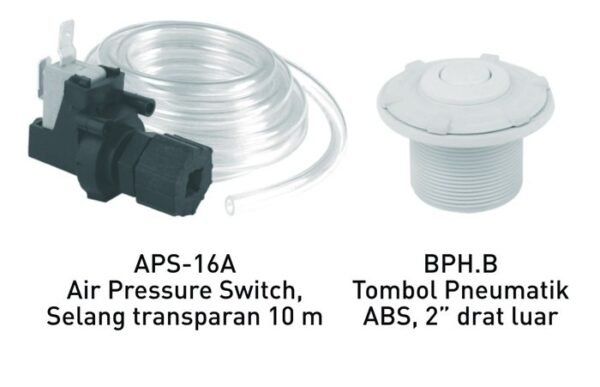 TERMURAH KRIPSOL BPH.B KIT TOMBOL PNEUMATIK & APS-16A KOLAM RENANG