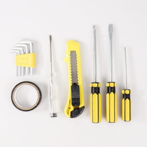 TERMURAH TAFFWARE SET PERKAKAS PALU TANG OBENG KUNCI PAS 15 IN 1 YL - Image 4
