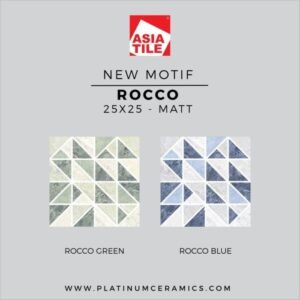 TERMURAH ASIA KERAMIK 25/25 ROCCO GREEN