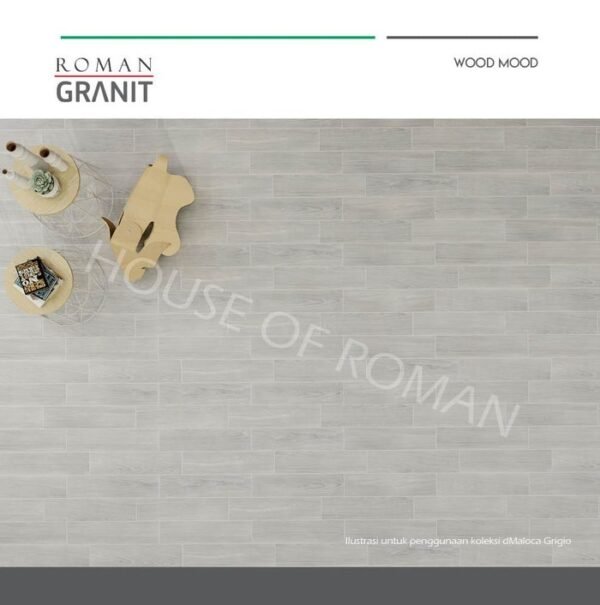 TERMURAH ROMAN GRANIT 15 X 60 GT612224R DMALOCA BIANCO - Image 2