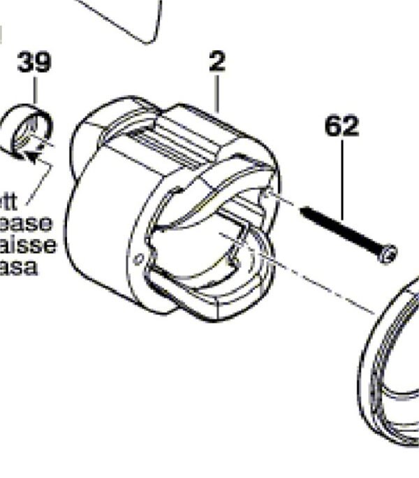 TERMURAH 1619P15702 BOSCH FIELD STATOR GWS 2200-180 GWS 2200-230