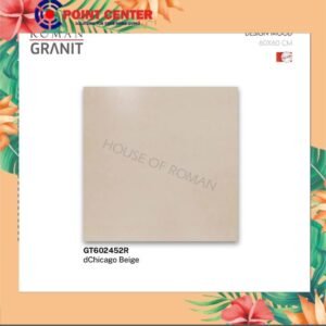 TERMURAH ROMAN GRANIT 60 X 60 GT602452R DCHICAGO BEIGE