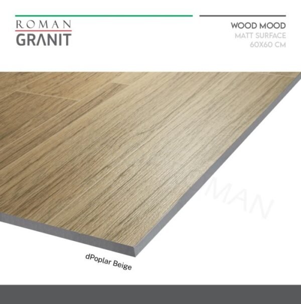 TERMURAH ROMAN GRANIT 60 X 60 GT602266R dPoplar Beige - Image 2