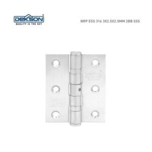 TERMURAH DEKKSON Engsel Pintu Kupu NRP ESS 316 3X2.5X2.5MM 2BB SSS