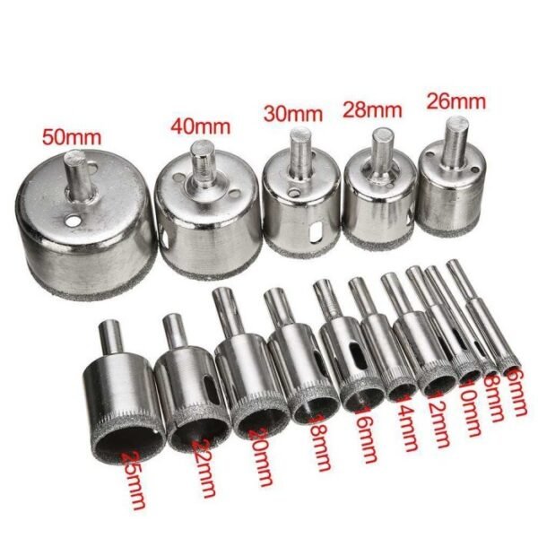 TERMURAH TAFFWARE MATA BOR BIT 6MM-50MM 15 PCS - GJ0105 - Image 2