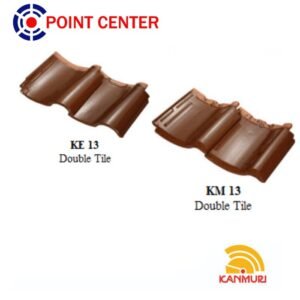 TERMURAH KANMURI KE-13/KM-13 GENTENG DOBEL DOUBLE TILE
