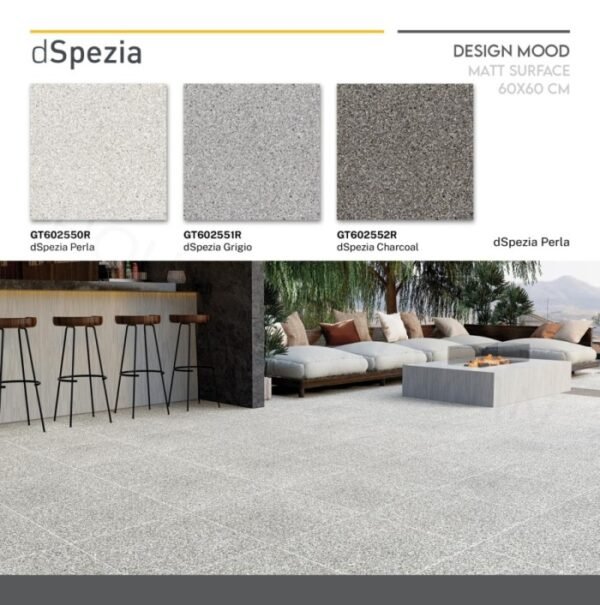 TERMURAH ROMAN GRANIT 60 X 60 GT602550R dSpezia Perla - Image 4