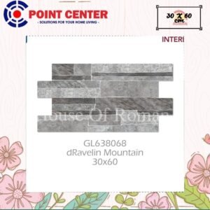 TERMURAH ROMAN INTERLOK 30 X 60 GL638068 DRAVELIN MOUNTAIN GOL AS